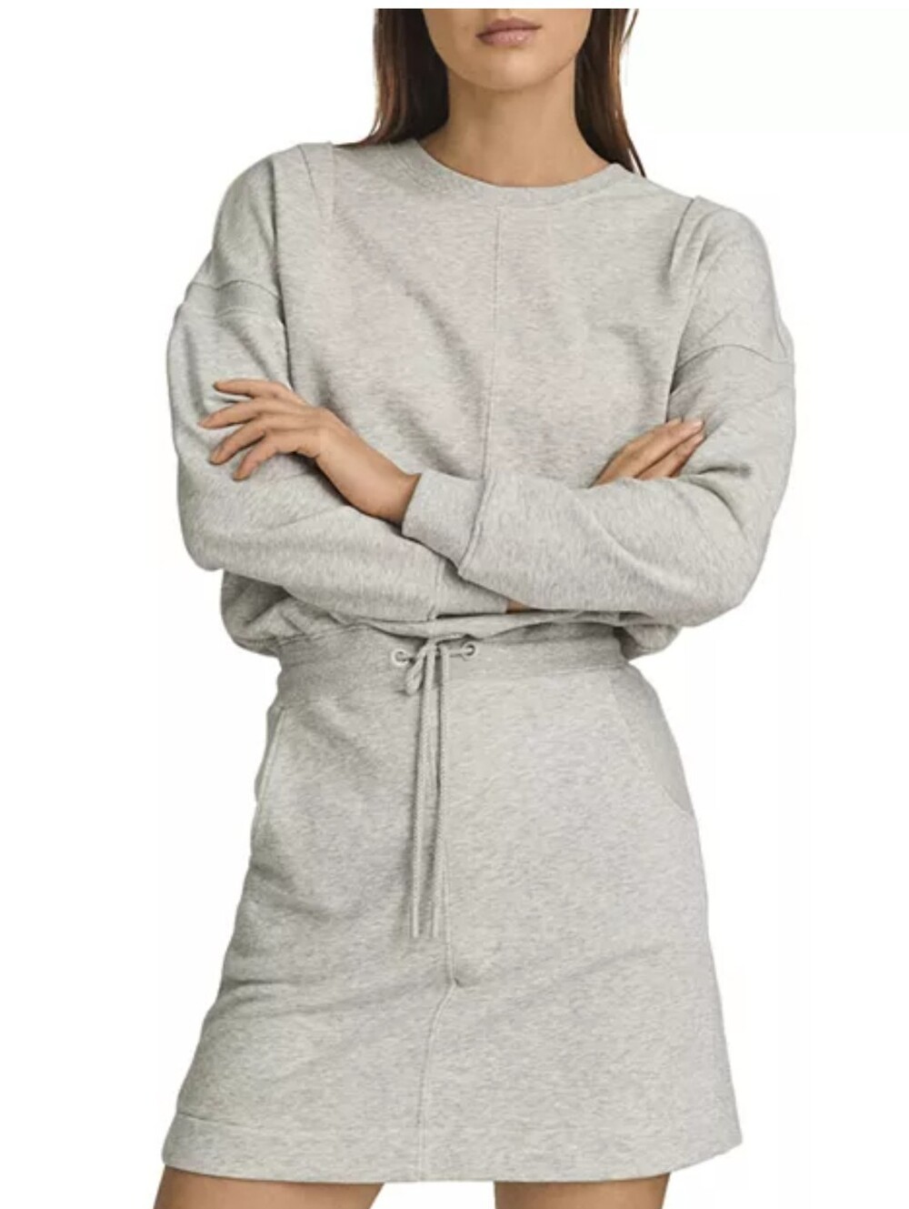 Reiss Jetta Sweater Mini Dress Sweatshirt Sporty
